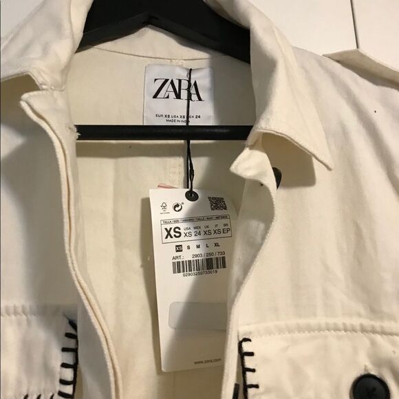 Zara summer jacket. Size Xs . New - Picture 4 of 13